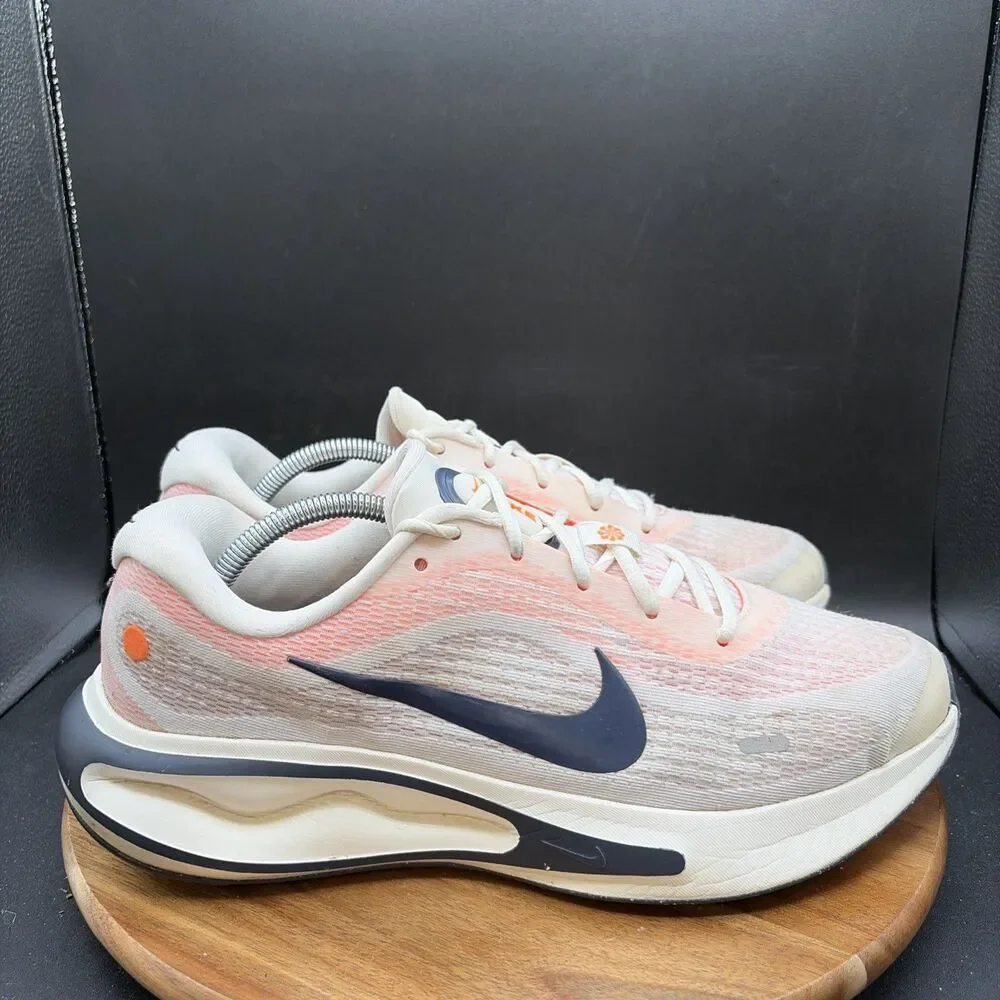 Nike Journey Run Men’s Size 11 Running Shoes Sail Total Orange FN0228 100